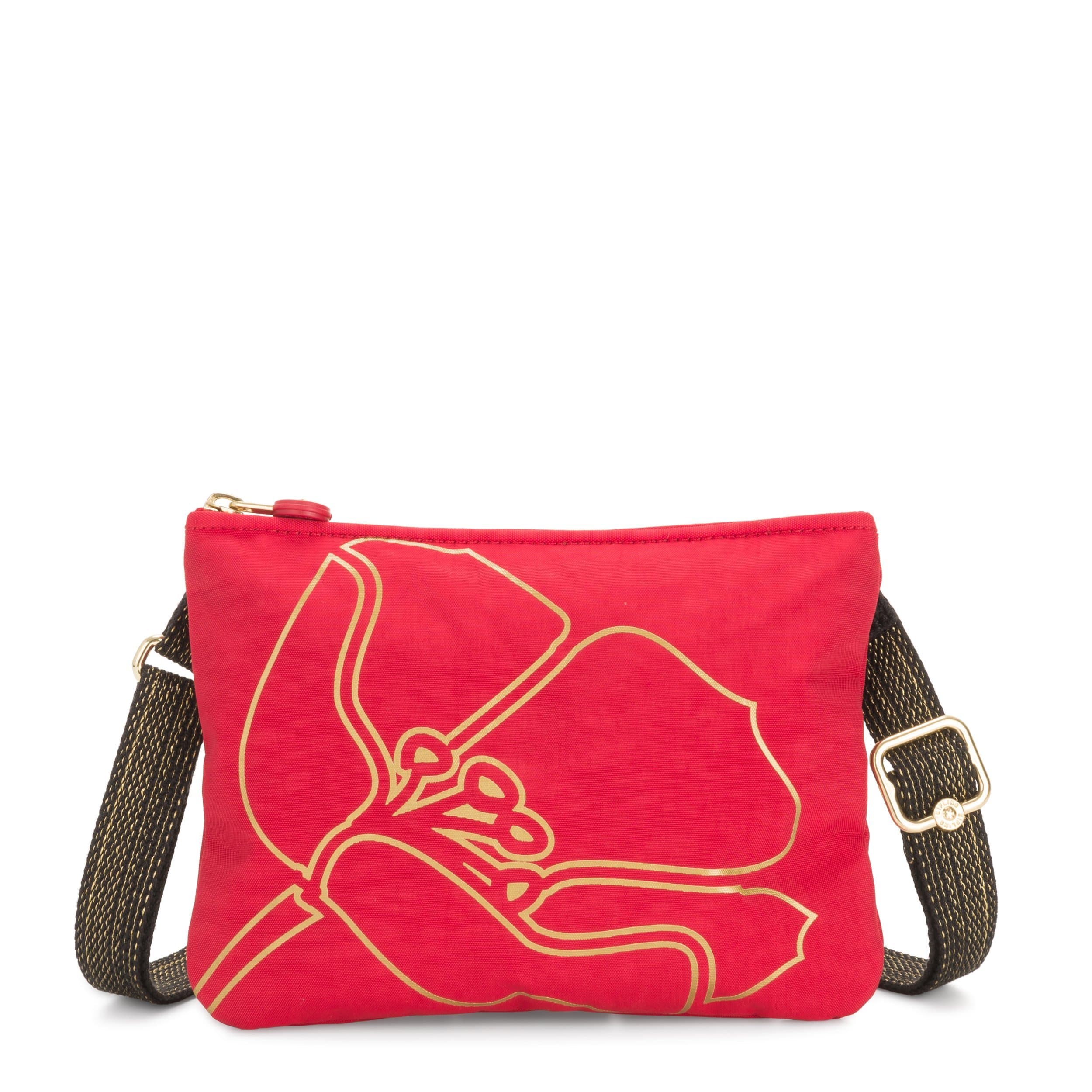 MAI POUCH RED GOLD FLOWER - Kipling UAE