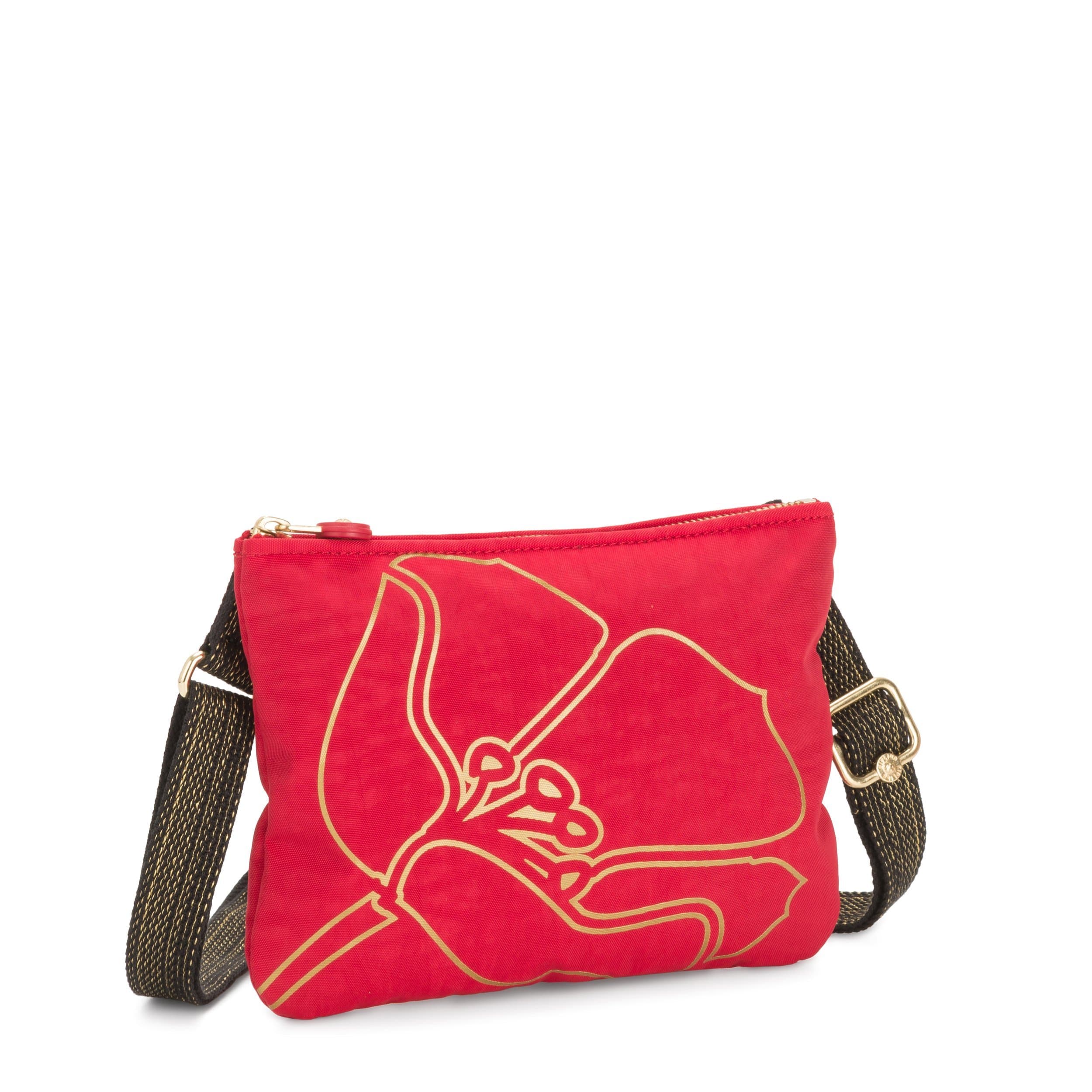 MAI POUCH RED GOLD FLOWER - Kipling UAE