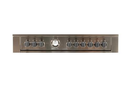 Bertazzoni MASTER SERIES 100x60 Full Gas Cooker, Steel - MAS1006GGVLXE (Made In ITALY)