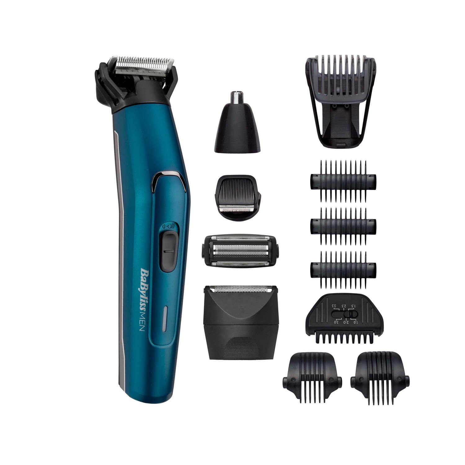 BABYLISS 12 IN 1 JAPANESE STEEL FACE & BODY TRIMMER KIT - MT890SDE