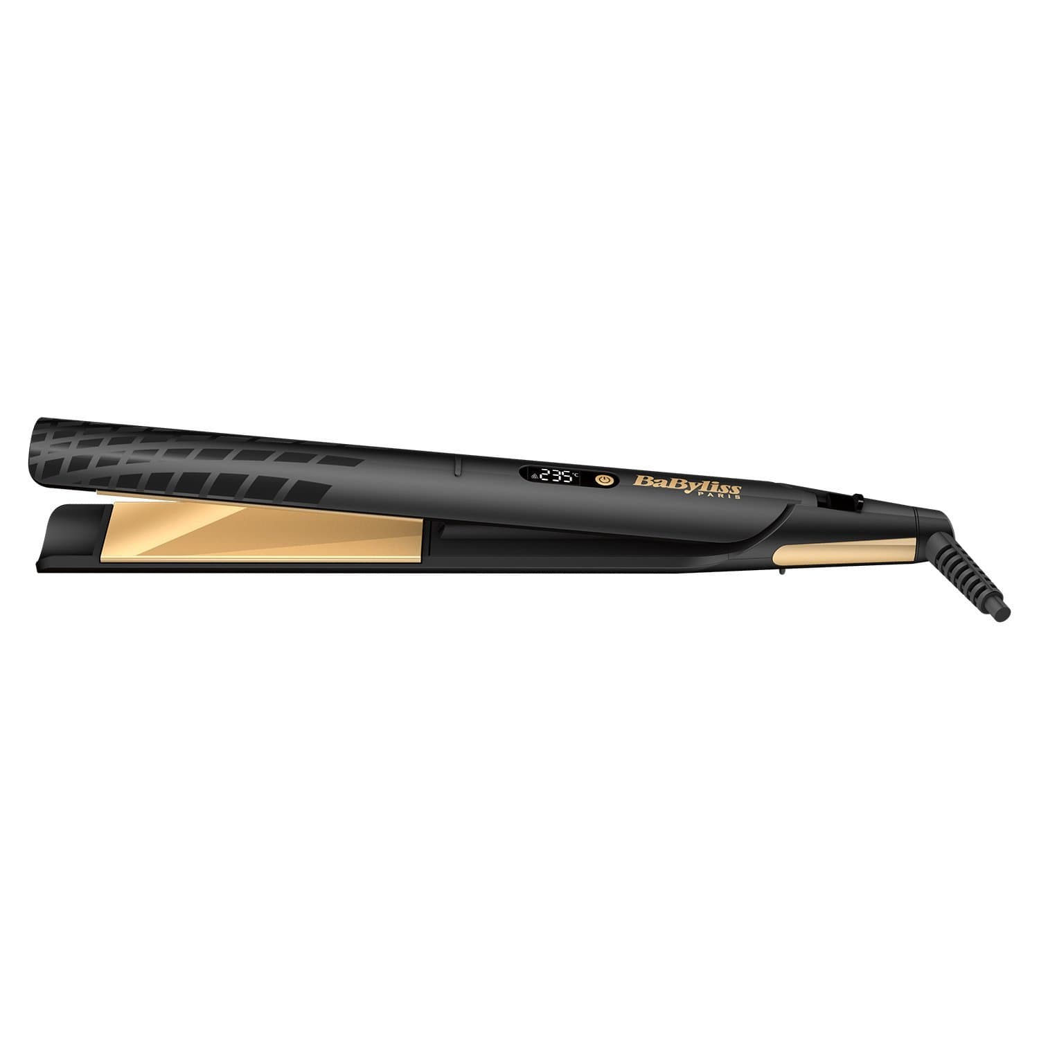 BABYLISS STRAIGHTENER 35MM GOLD 3 TEMP LCD & 19MM CURLING IRON LCD BUNDLE - ST430SDE+C519SDE