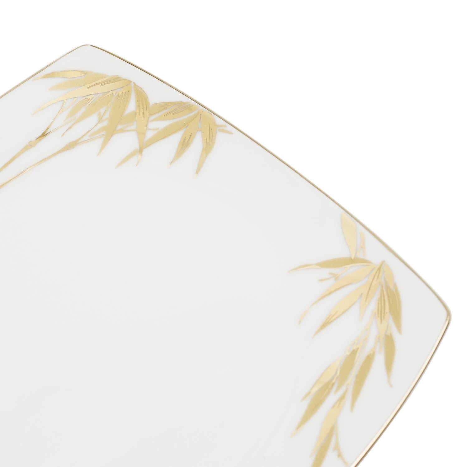 BAMBOO GOLD SALAD PLATE