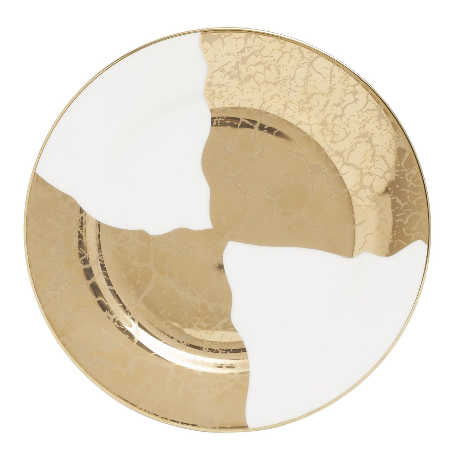 CYMONE GOLD SALAD PLATE