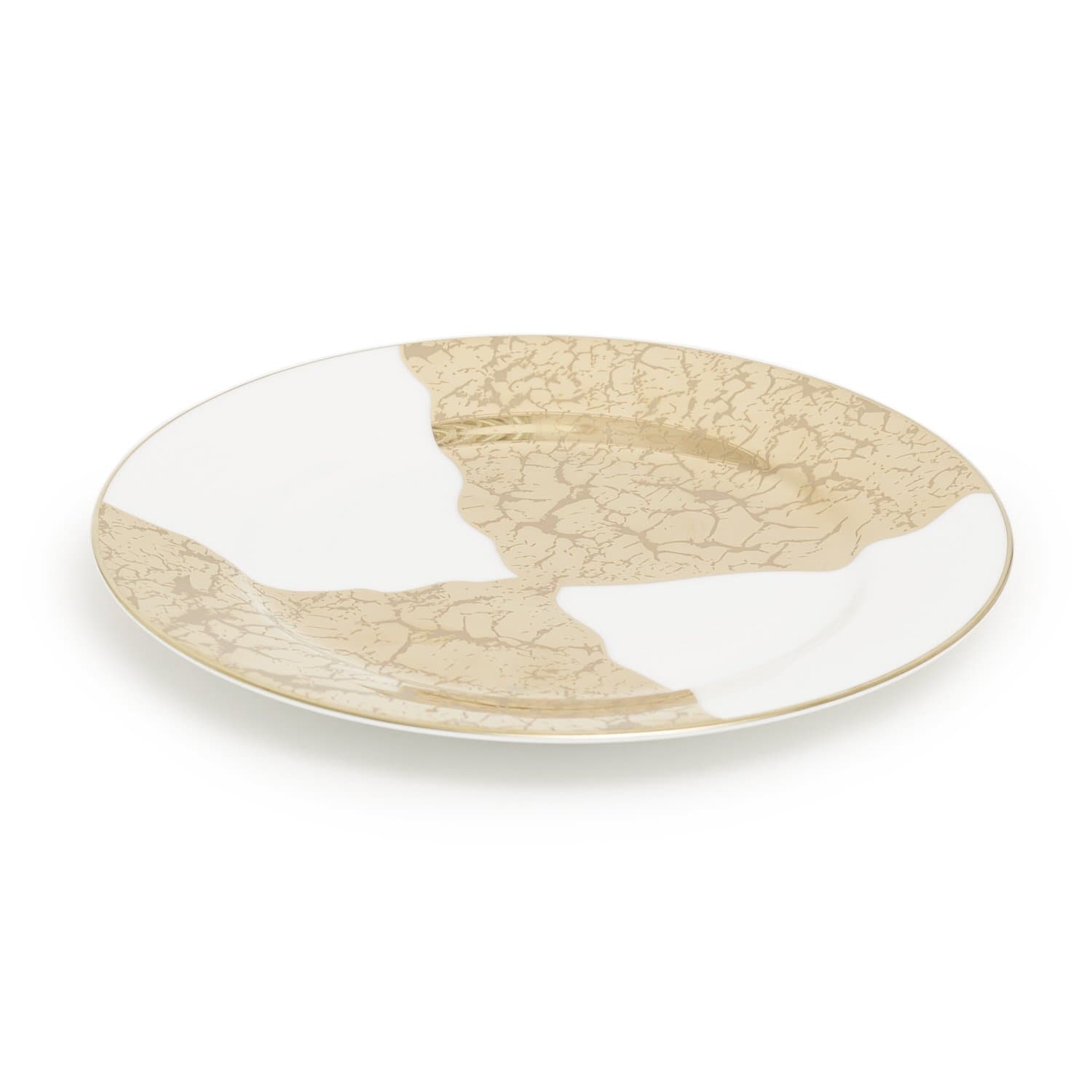 CYMONE GOLD SALAD PLATE