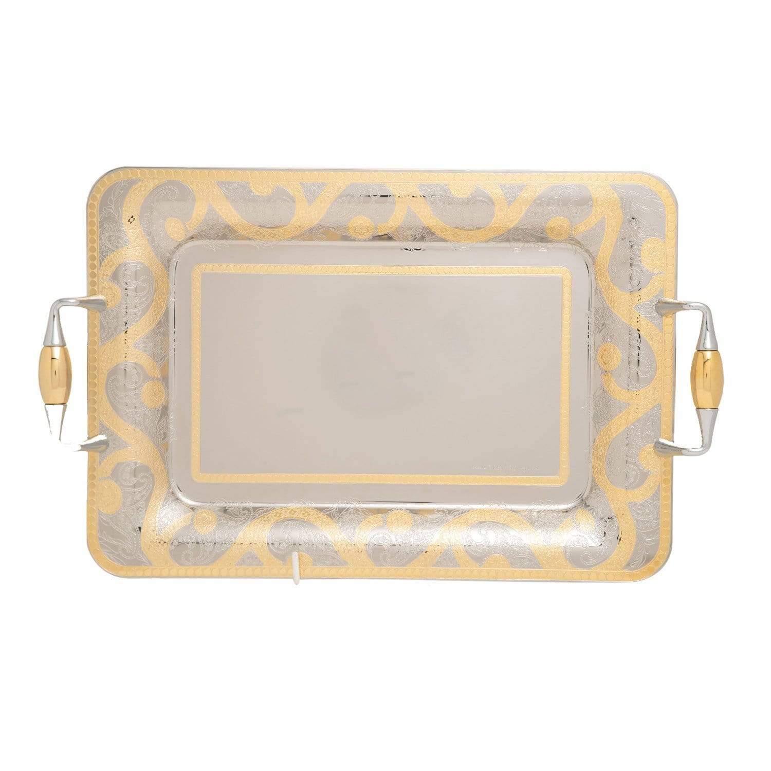 TRESORS PENELOPE GOLD RECT TRAY CM 40X28-RO-1400/2/PEN-G