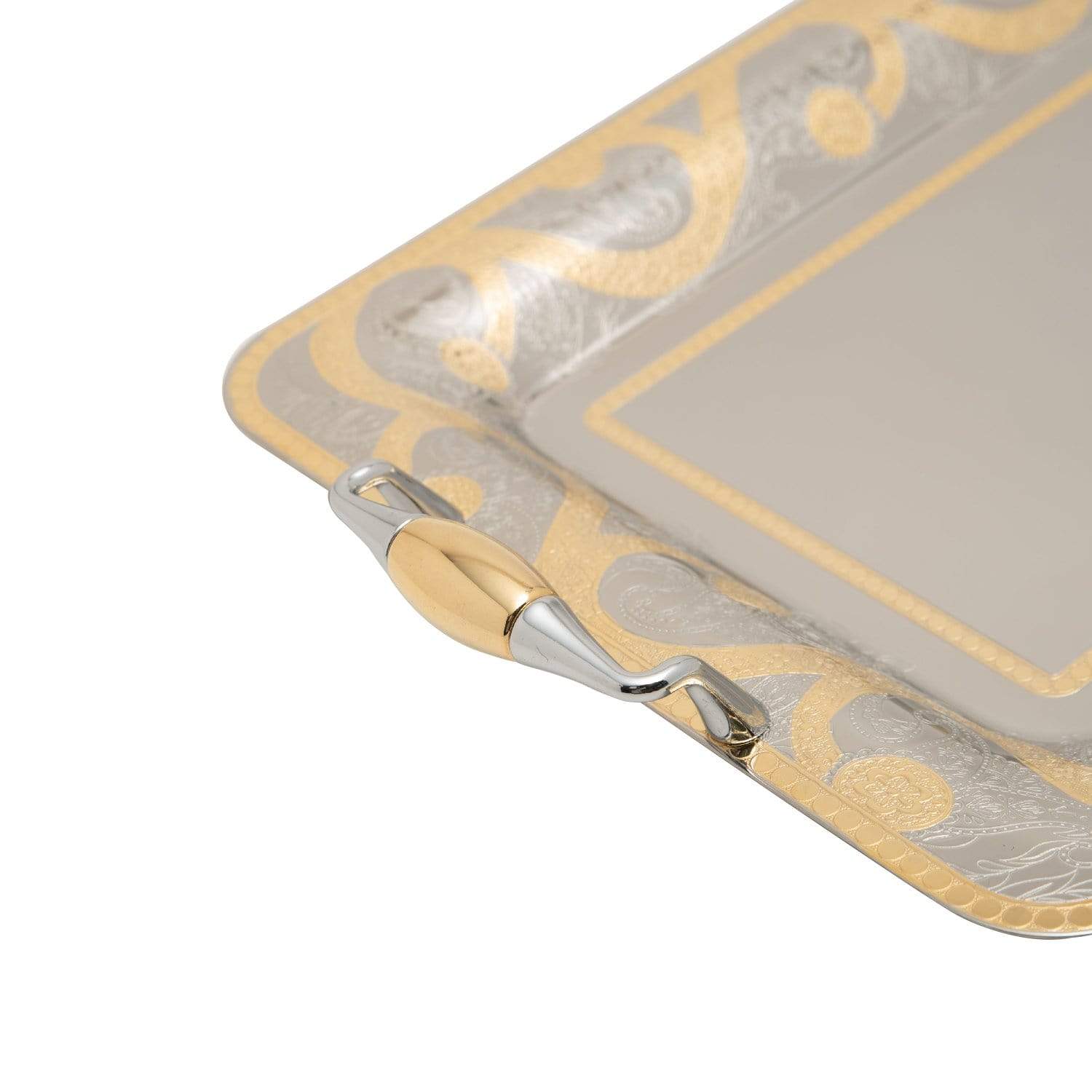 TRESORS PENELOPE GOLD RECT TRAY CM 45X31.5-RO-1400/3/PEN-G