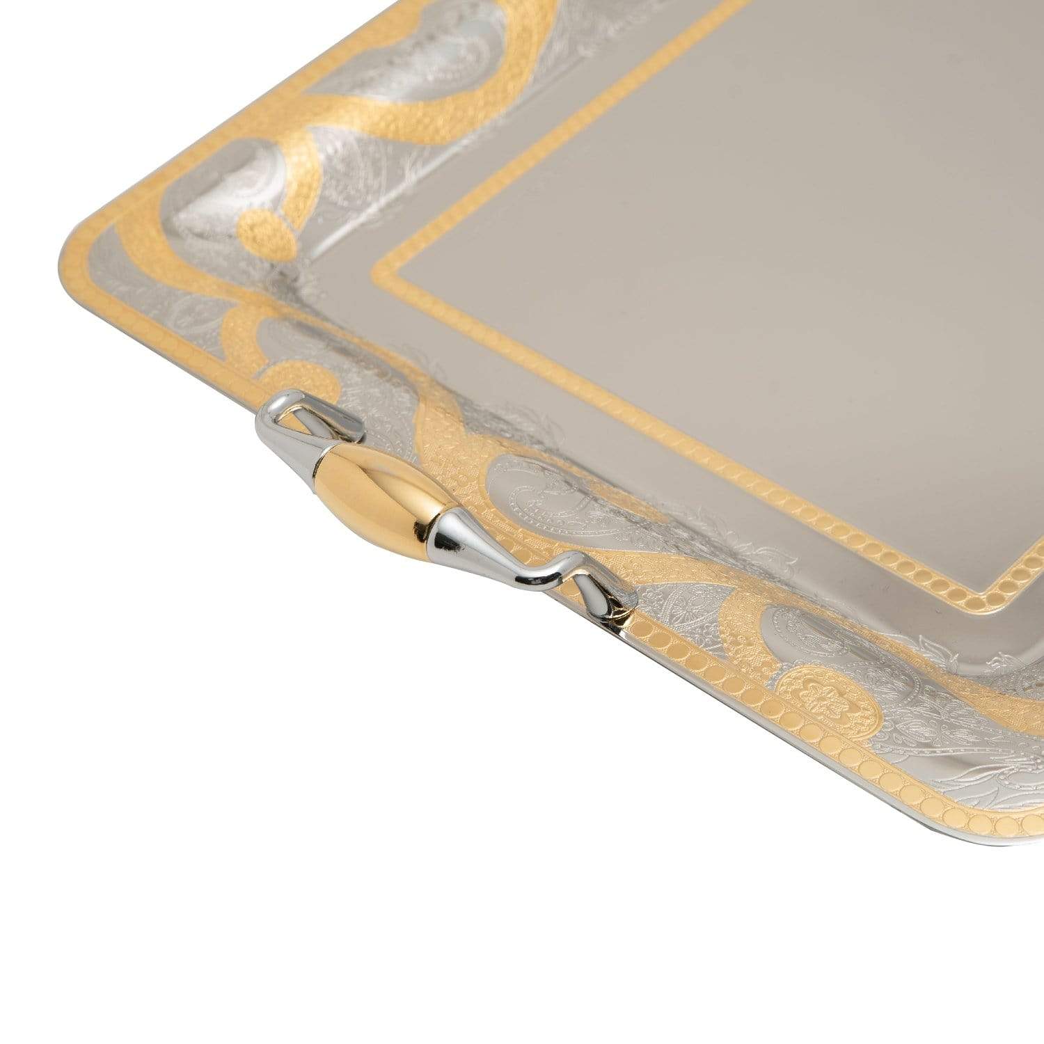 TRESORS PENELOPE GOLD RECT TRAY CM 57X42.5-RO-1400/5/PEN-G