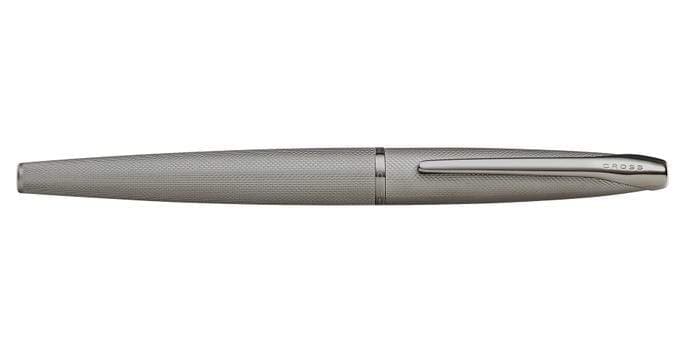 Cross ATX Titanium Grey Rollerball Pen with Polished Titanium Grey PVD appointments - 885-46