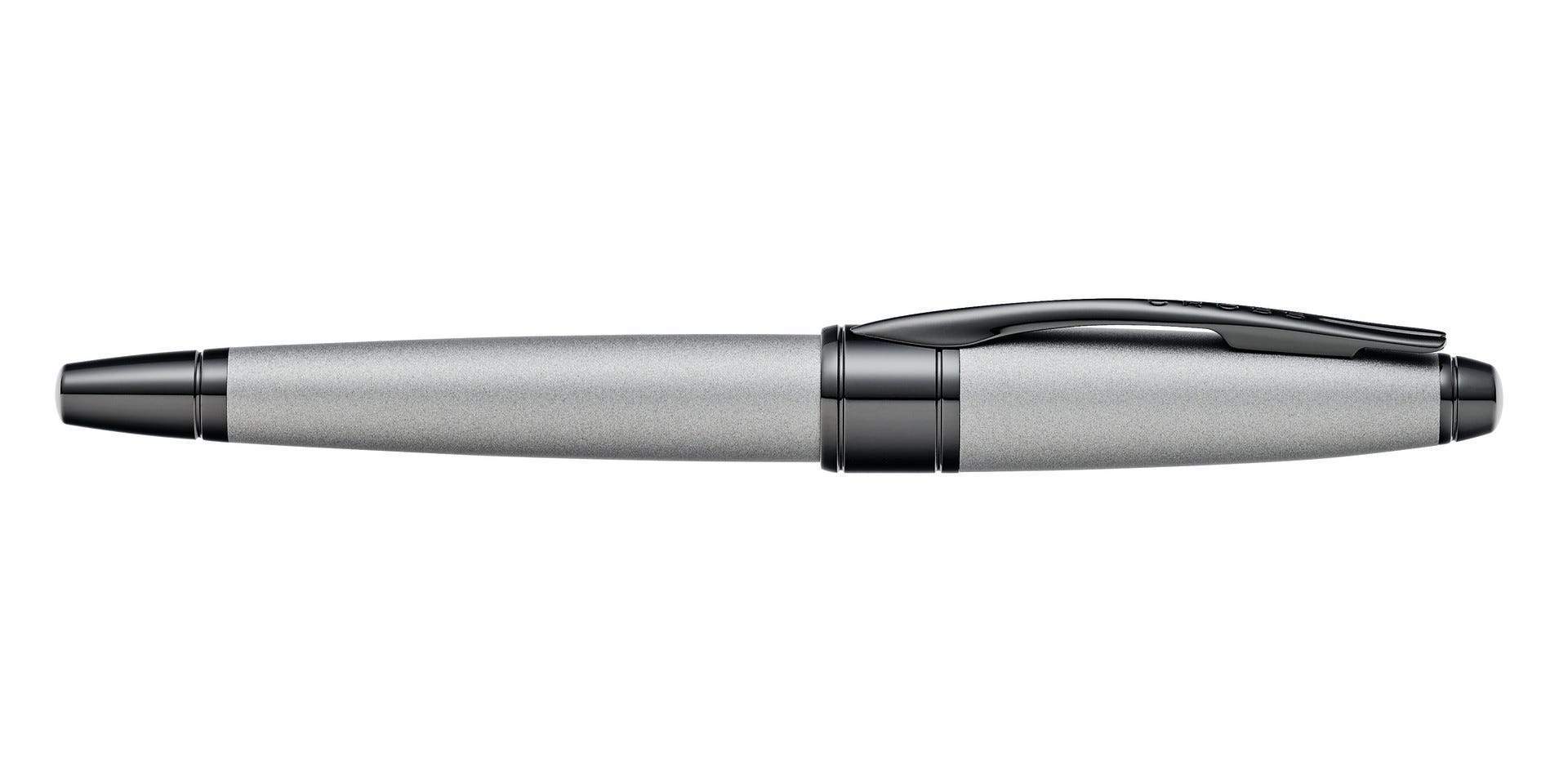 Cross Apogee Gunmetal Gray Lacquer Rollerball Pen - AT0125-19