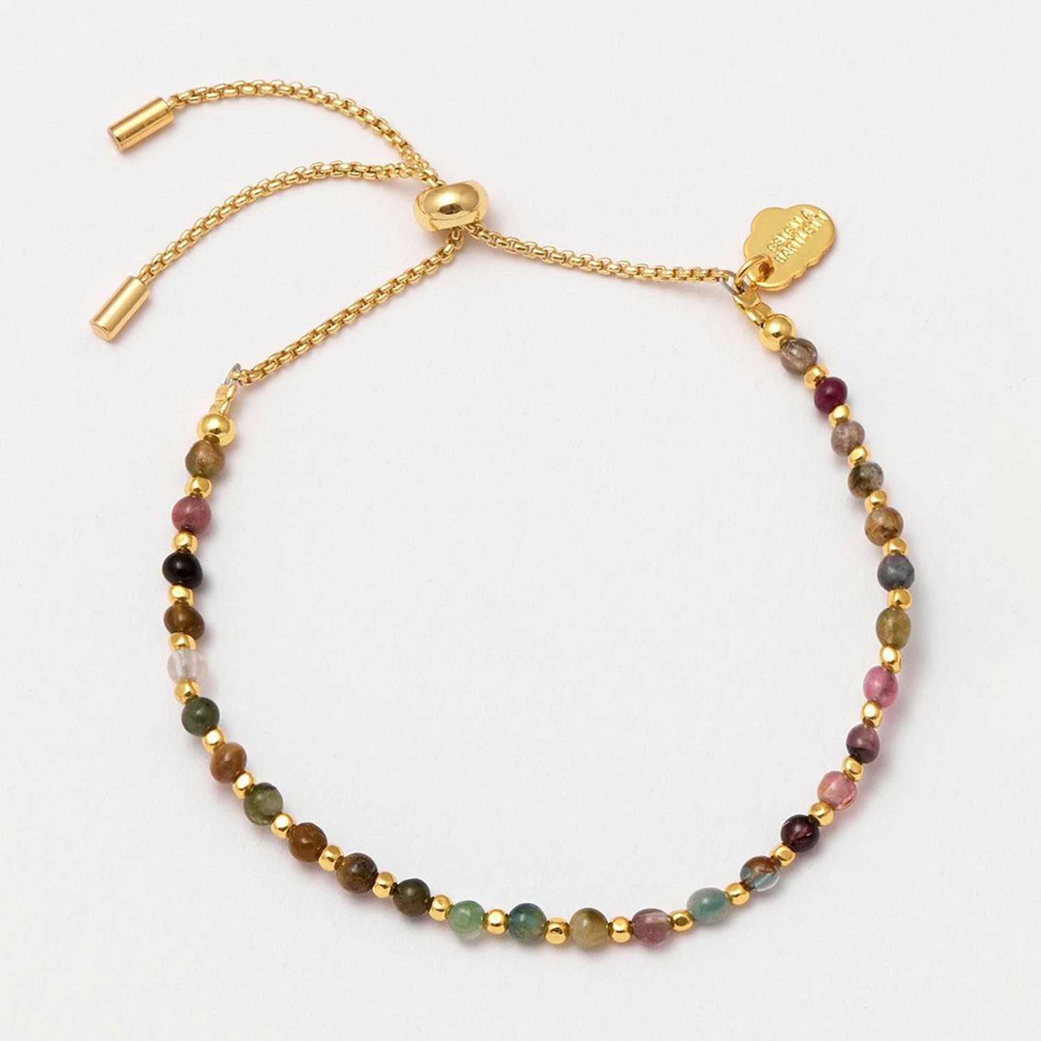 ESTELLA BARLETT AMELIA BRACELET GOLD PLATED WITH TOURMALINE