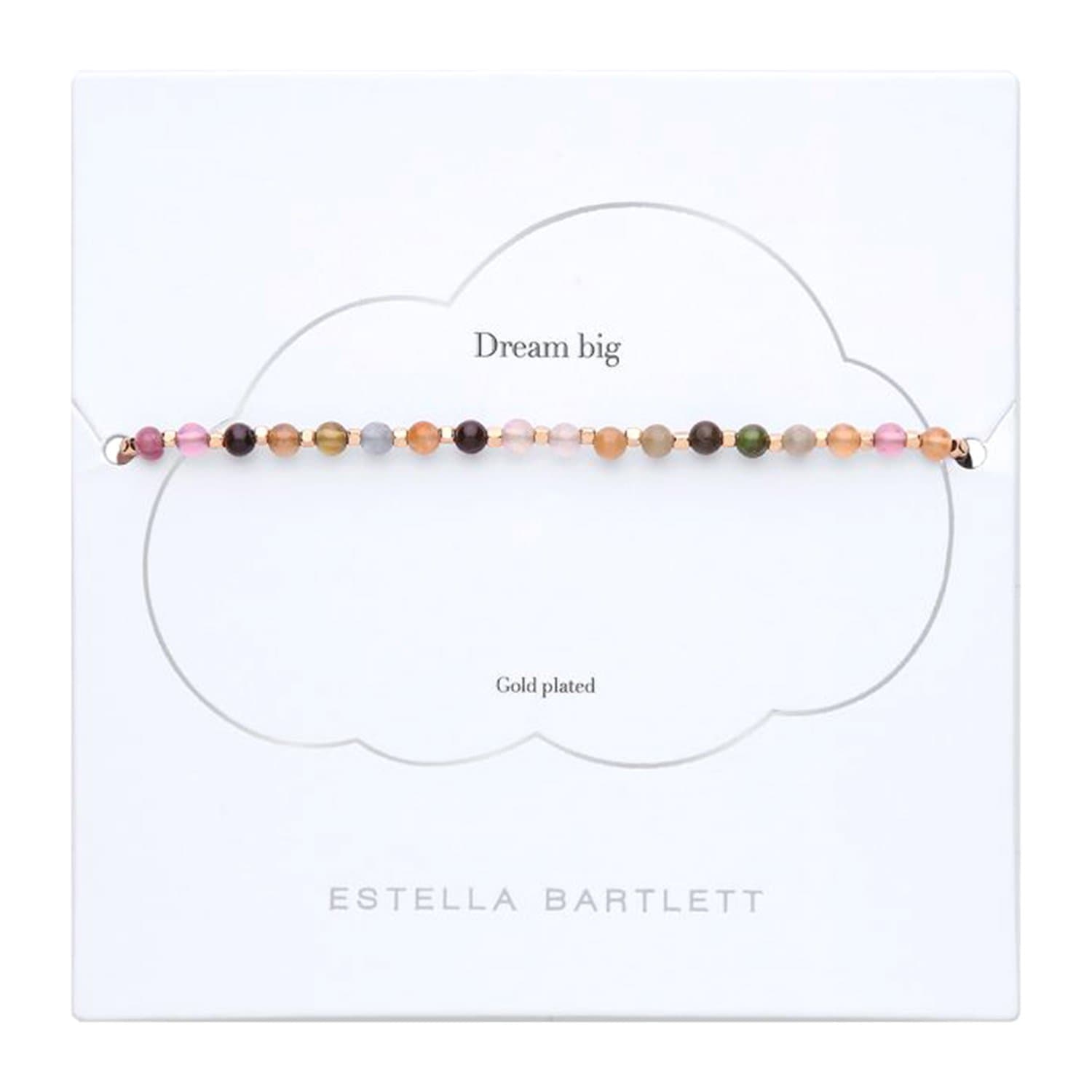 ESTELLA BARLETT AMELIA BRACELET GOLD PLATED WITH TOURMALINE