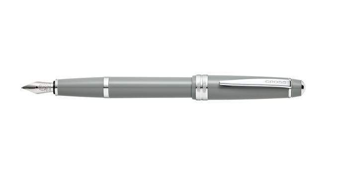 Cross Bailey Light Polished Gray Resin Fountain Pen - AT0746-3MS