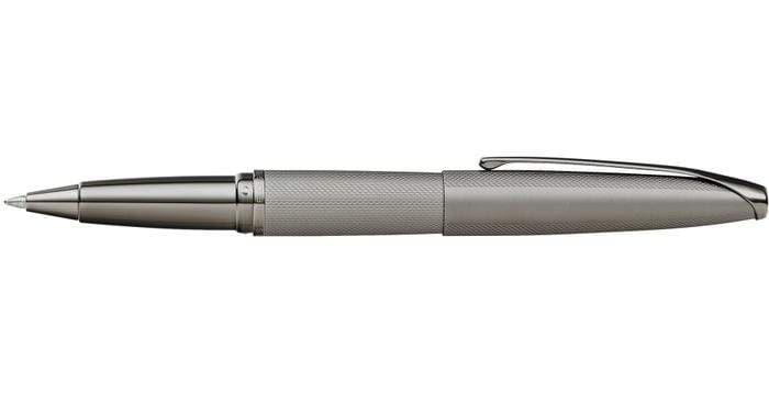 Cross ATX Titanium Grey Rollerball Pen with Polished Titanium Grey PVD appointments - 885-46