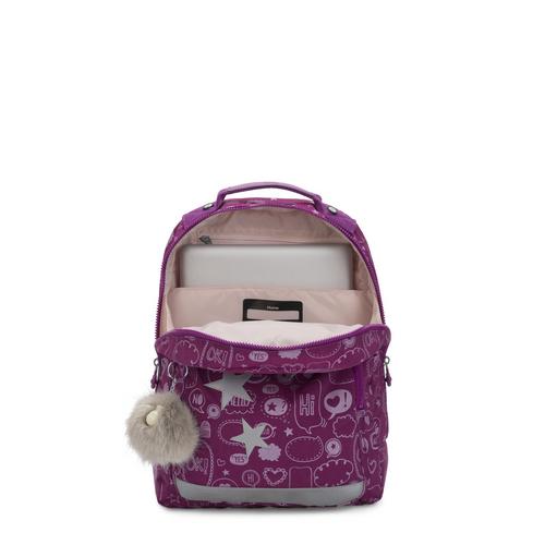 Kipling-Class Room S Patch-Small backpack with laptop protection -Statement-I6524-57N