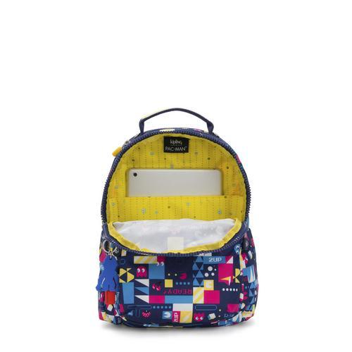 Kipling-Seoul S-Small backpack-Pacman Bts-I6765-75X