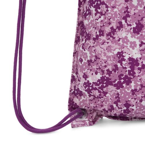 Kipling-Supertaboo-Medium Drawstring Swim Bag -Floral Pop-I5637-71E