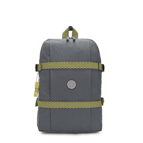Kipling Tamiko Dark Carbon - Medium Backpack With Laptop Protection - I3777-54R