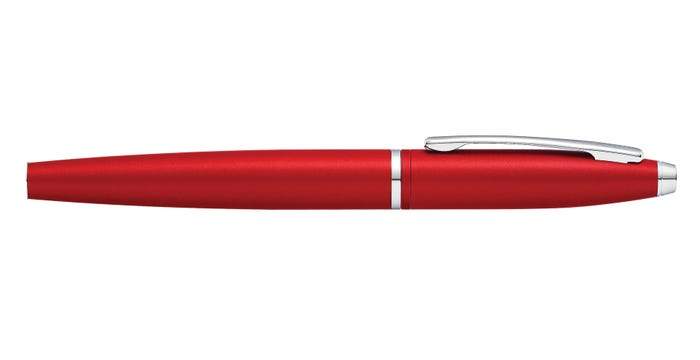 CROSS CALAIS CRIMSON RED LACQUER ROLLERBALL PEN - AT0115-19