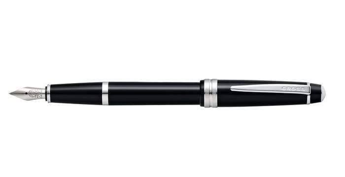 Cross Bailey Light Polished Black Resin Fountain Pen - AT0746-1MS