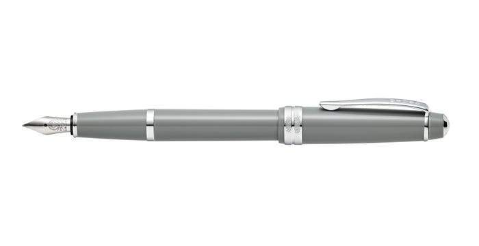 Cross Bailey Light Polished Gray Resin Fountain Pen - AT0746-3MS