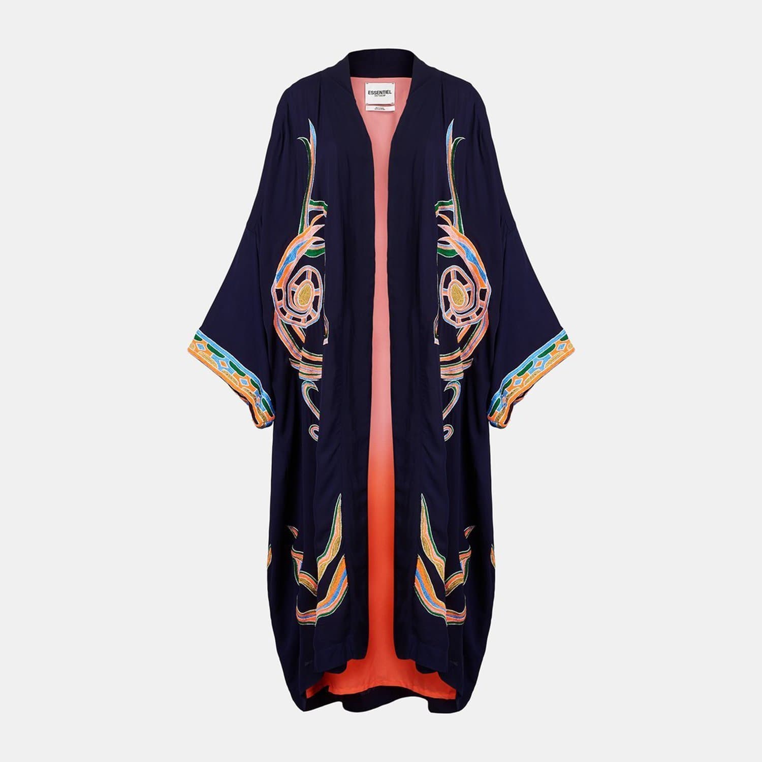 ESSENTIEL VEROCIOUS VINTAGE EMBO KIMONO