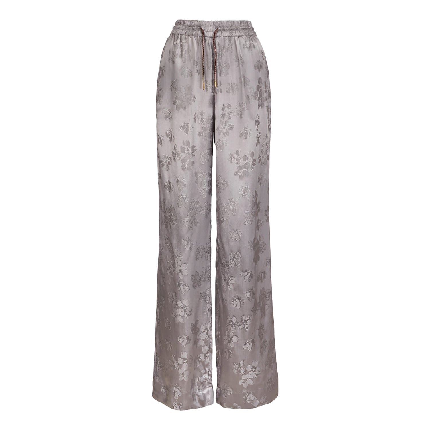 Essentiel Antwerp Videogames Wide Track Pants - Grey - VIDEOGAMES-GS02-36