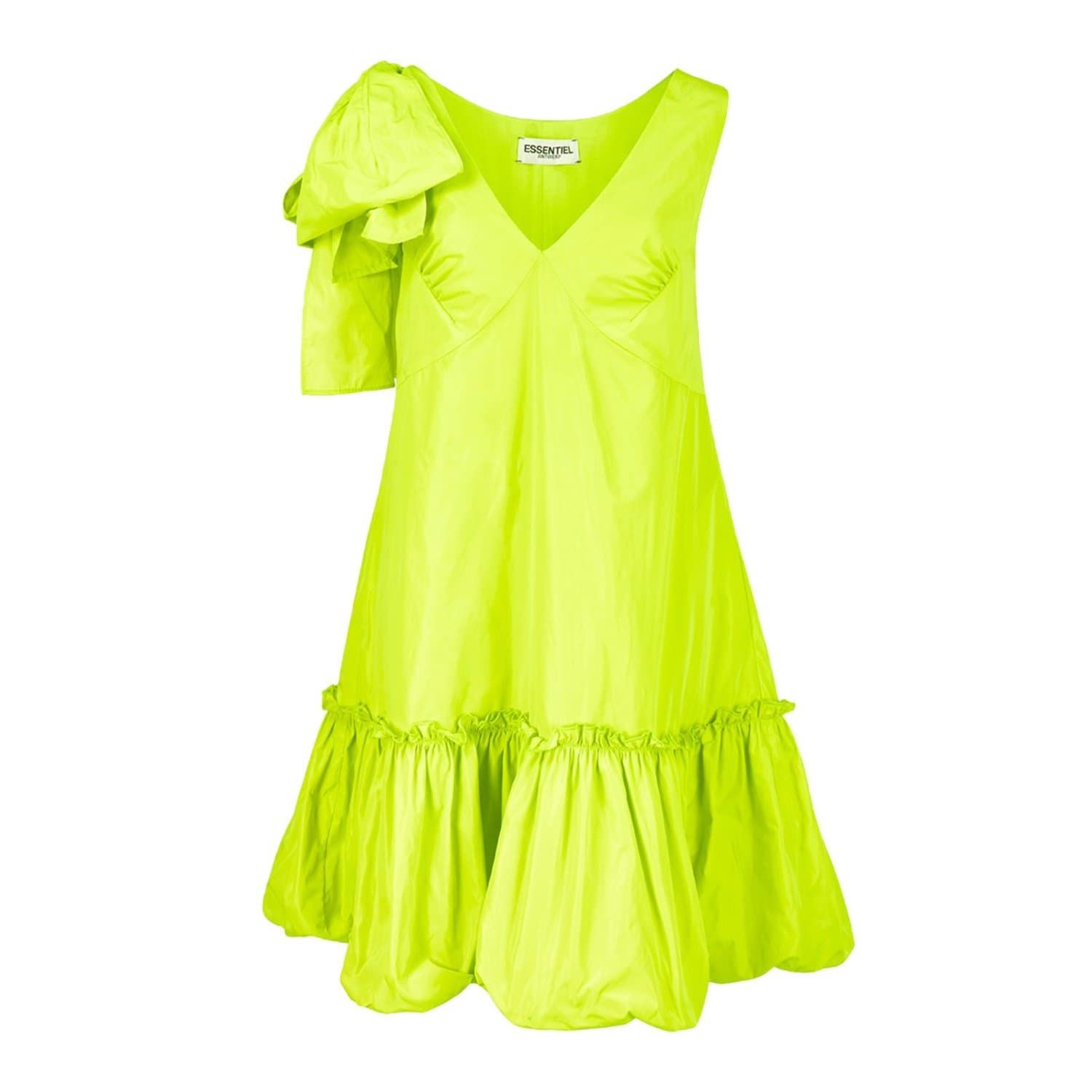 Essentiel Antwerp Volleyball Mini Dress - Yellow - VOLLEYBALL-FY12-36