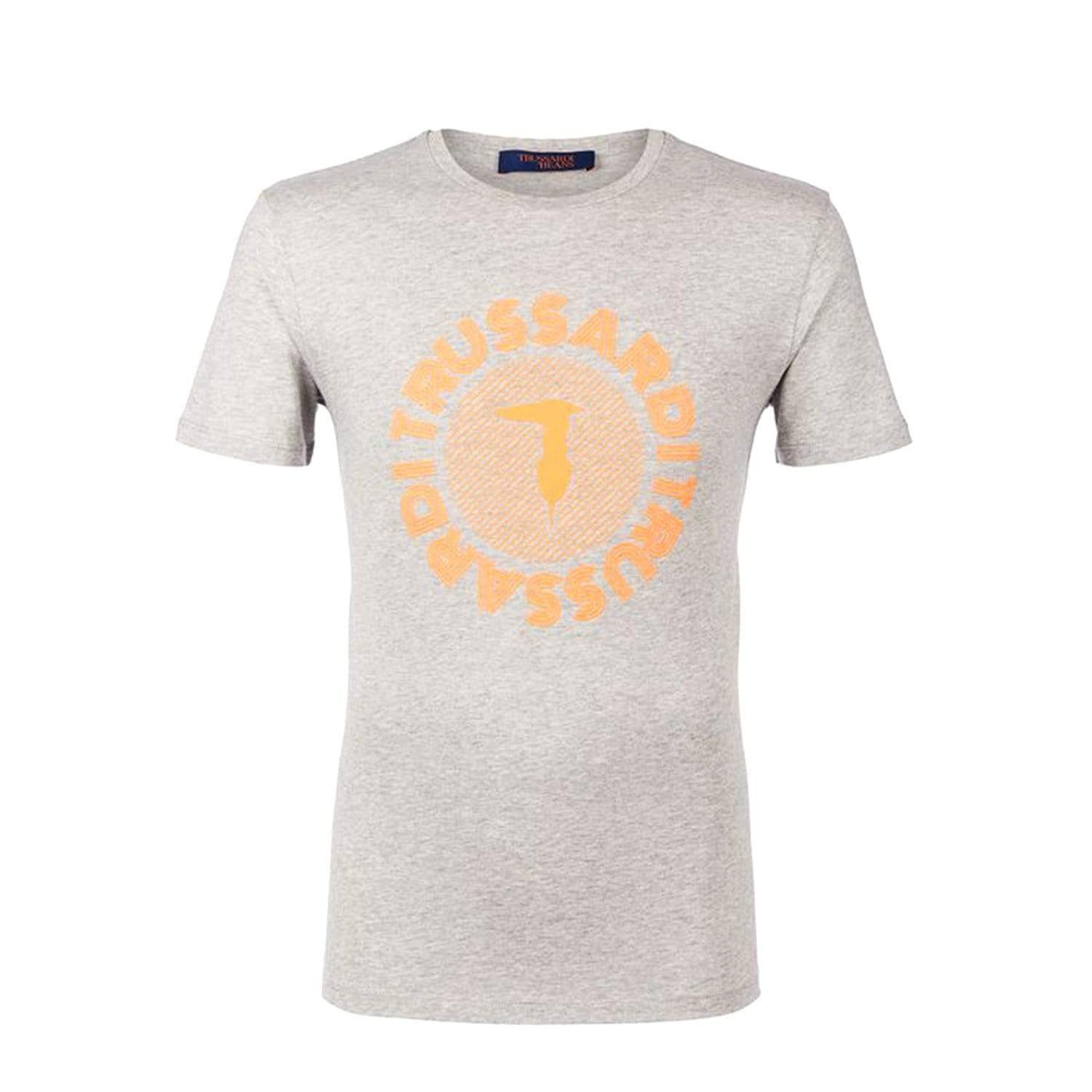 TRUSSARDI T-SHIRT PURE COTTON REGULAR FIT