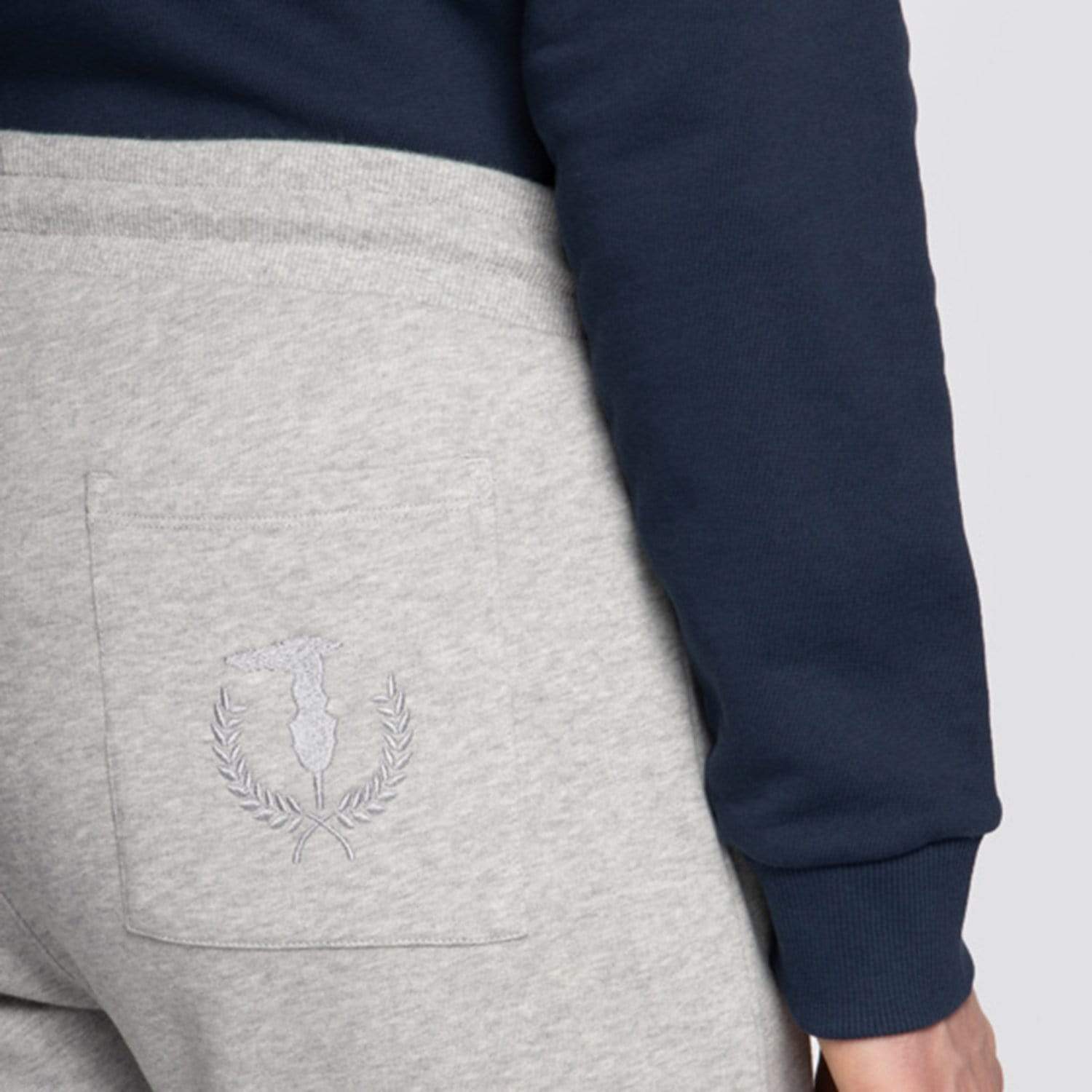 TRUSSARDI PANTS FLEECE PURE COTTON