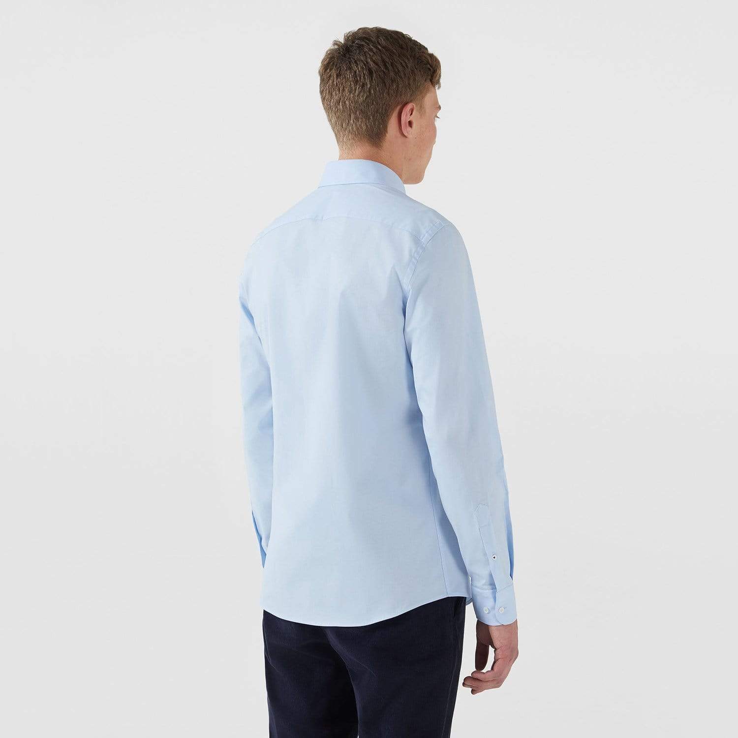 Trussardi Button Down Collar Regular Fit Shirt - Hydrangea - 52C00120-U037 - Jashanmal Home