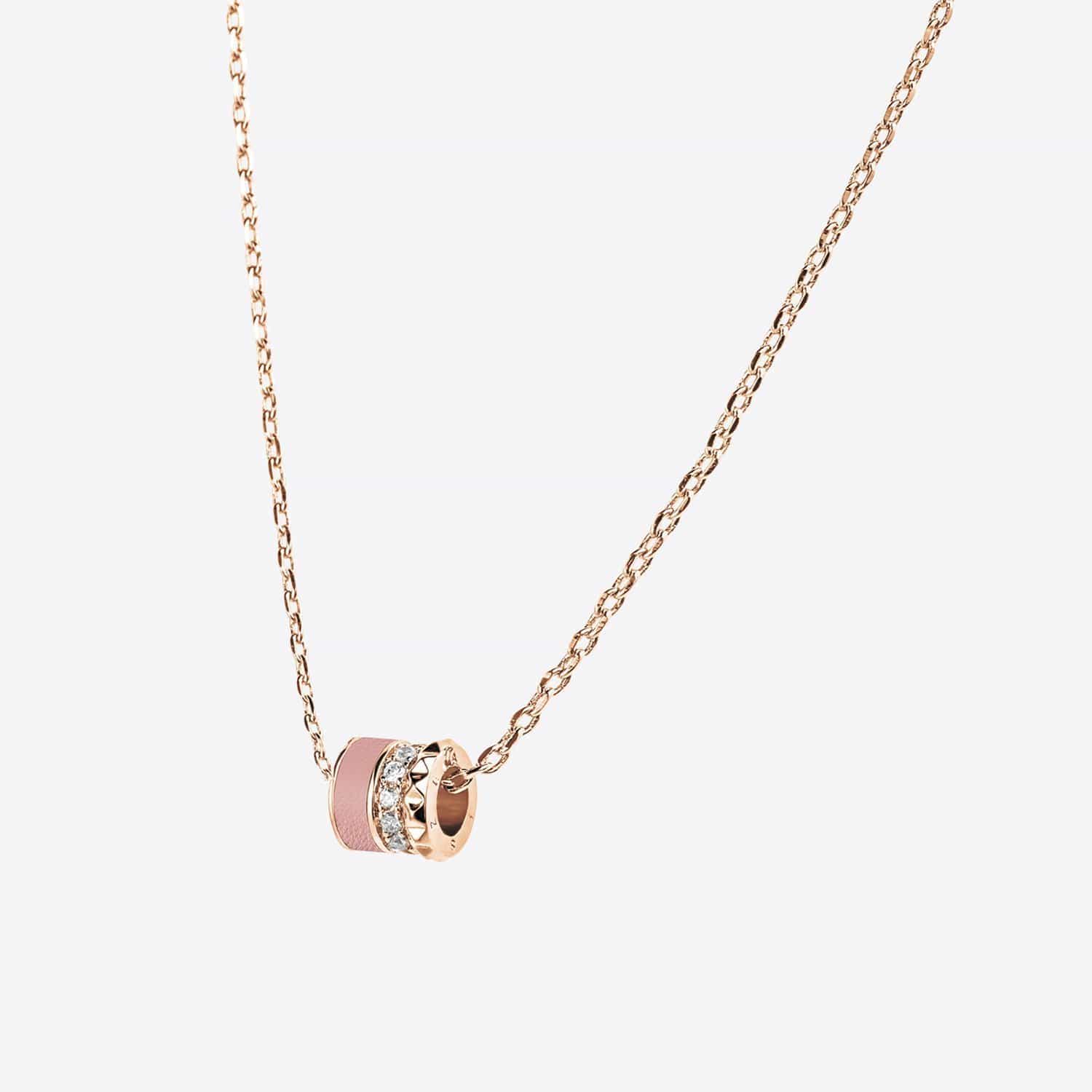ZEADES Petit Voyage Women's Pendant - French Rose and Rose Gold - SPT01064