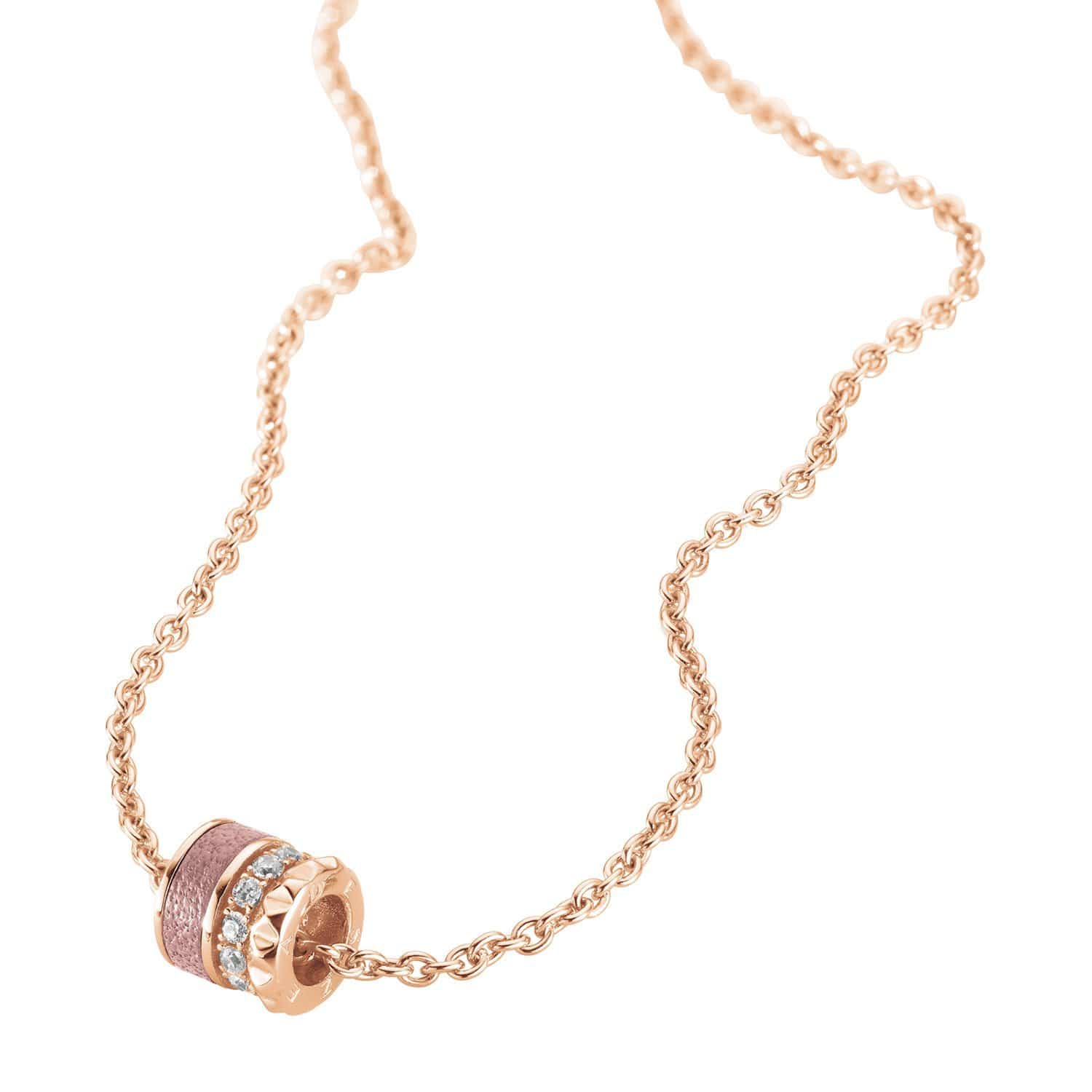 ZEADES Petit Voyage Women's Pendant - French Rose and Rose Gold - SPT01064